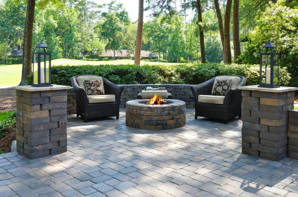 Fire Pit Installation in Southport