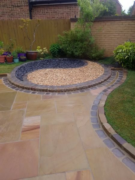 Sandstone Patio Installation in Southport