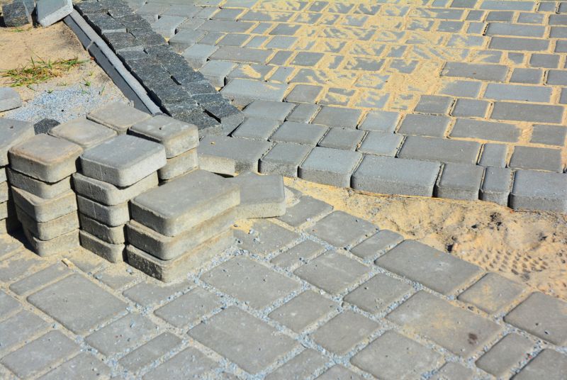 Paver installation process